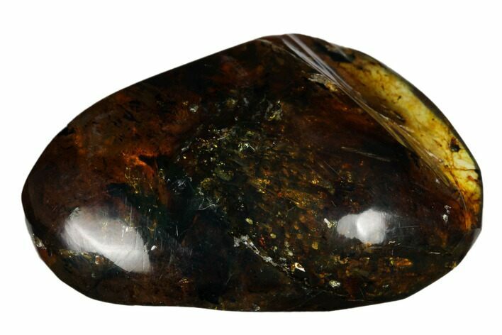 1.8" Polished Chiapas Amber (15 grams) - Mexico